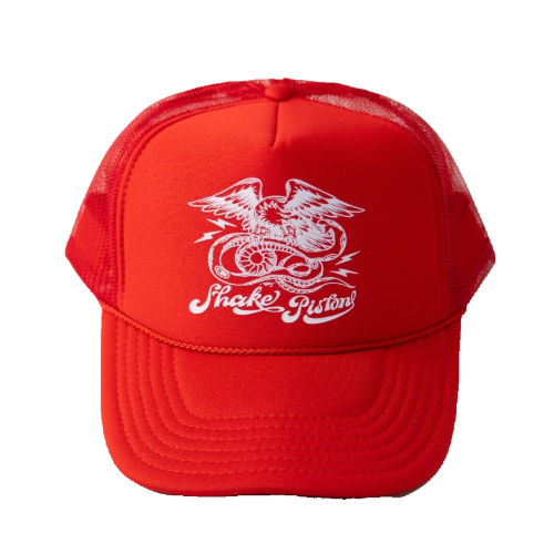 SNAKE EAGLE TRUCKER CAP (RD)