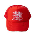 SNAKE EAGLE TRUCKER CAP (RD)