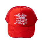 SNAKE EAGLE TRUCKER CAP (RD)