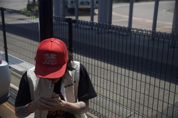 SNAKE EAGLE TRUCKER CAP (RD)