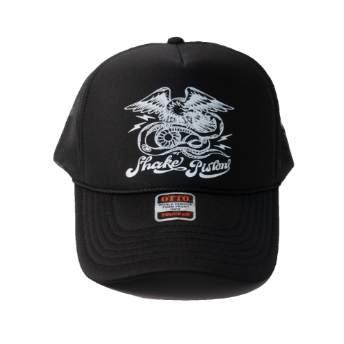 SNAKE EAGLE TRUCKER CAP (BK)