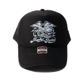 SNAKE EAGLE TRUCKER CAP (BK)