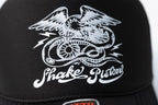 SNAKE EAGLE TRUCKER CAP (BK)