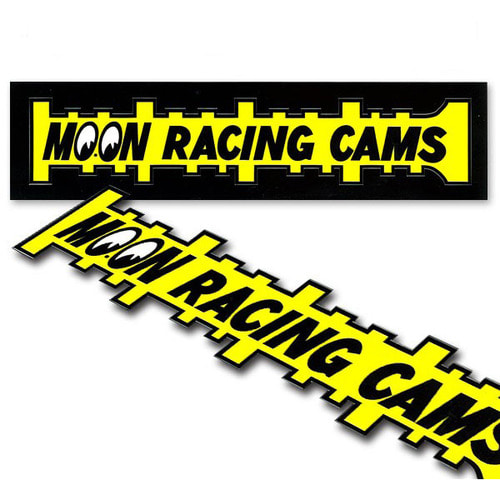 MOON Racing Cams Sticker [ DM171YE ]