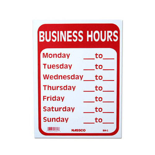 BUSINESS HOURS [ IGBH-1 ]
