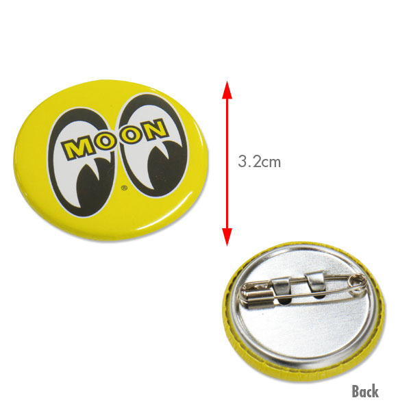 MOON Can Badges 3.2 cm [ MGX001 ]