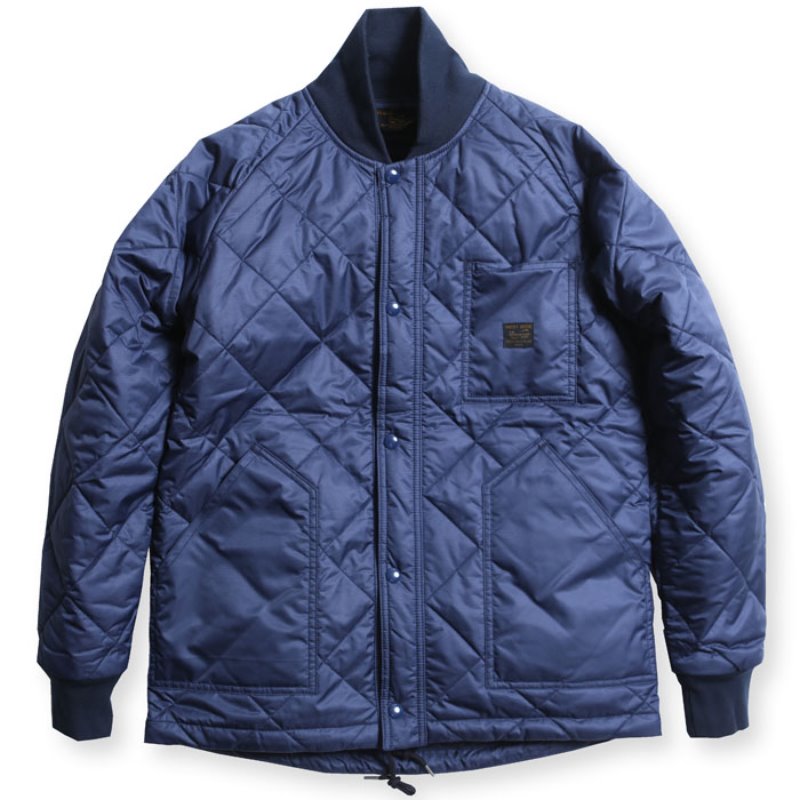 CYCLE QUILT JACKET (NAVY)