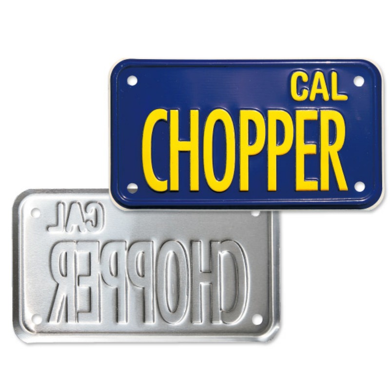 California Motorcycle License Plate [MG081MC]