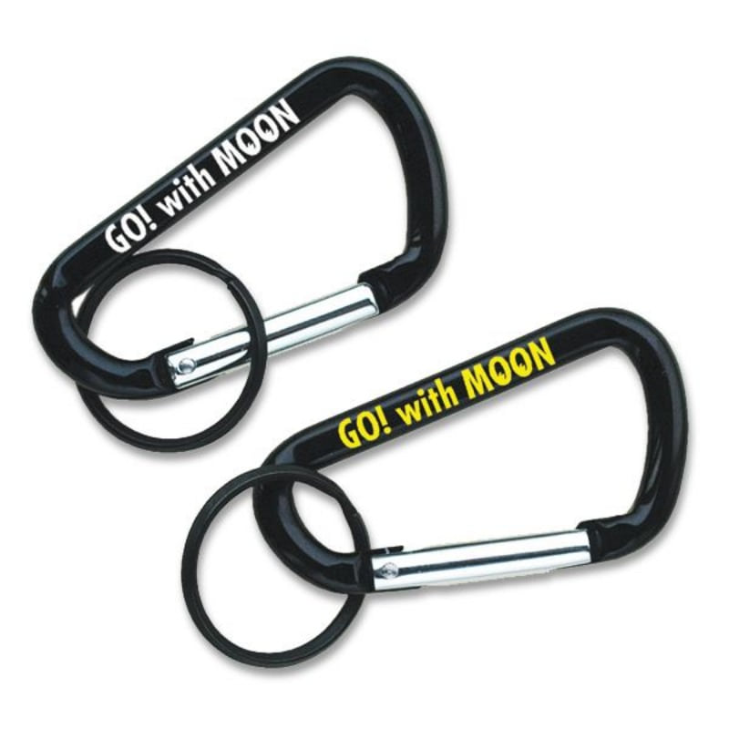 Go! With MOON Big Carabiner Key Ring Large [MKR064]