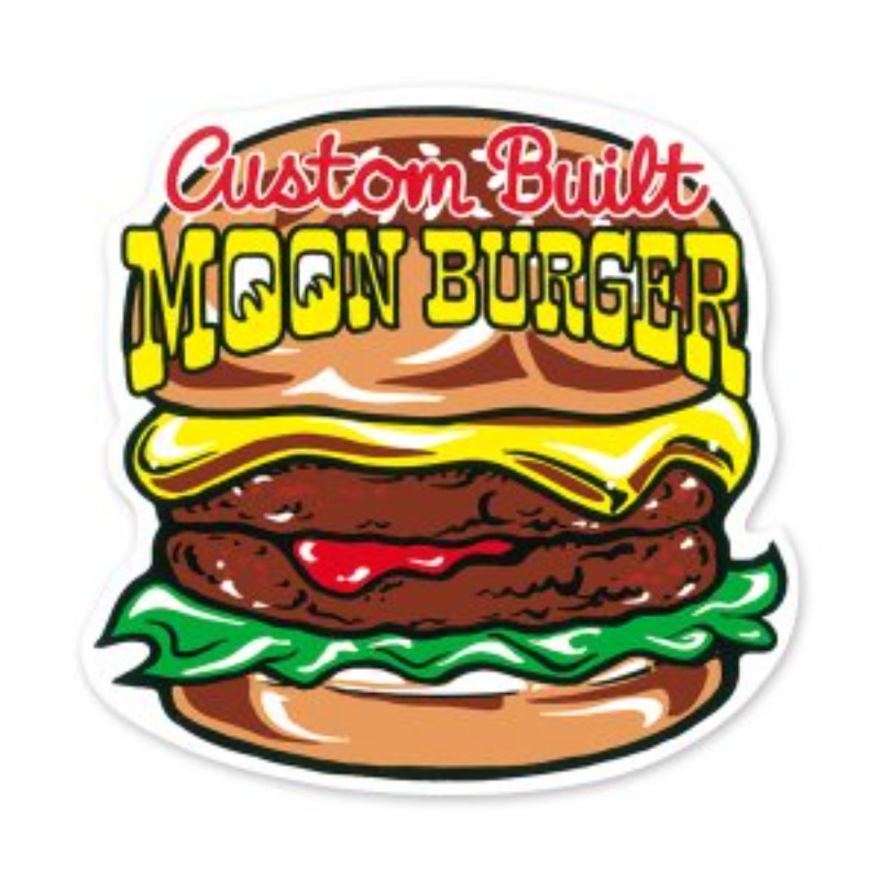 MOON Burger Sticker [DM184]